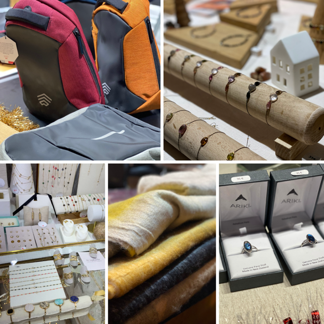 5 idées de cadeaux de Noël accessoires de mode - marché de Noël Paris La Défense